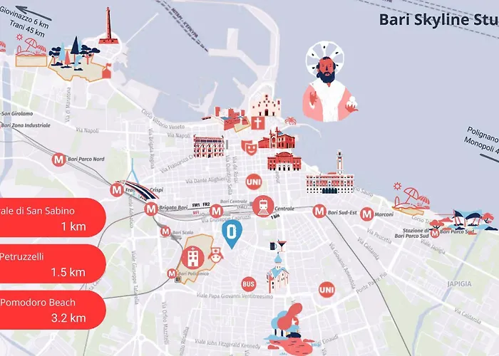 Lägenhet Skyline - Centro Bari